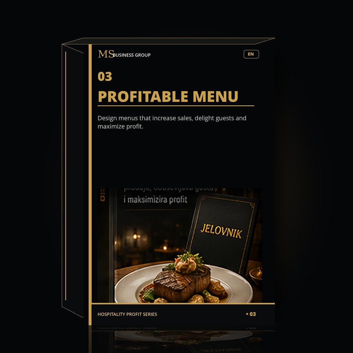 Profitable Menu — Hospitality Profit Series 03