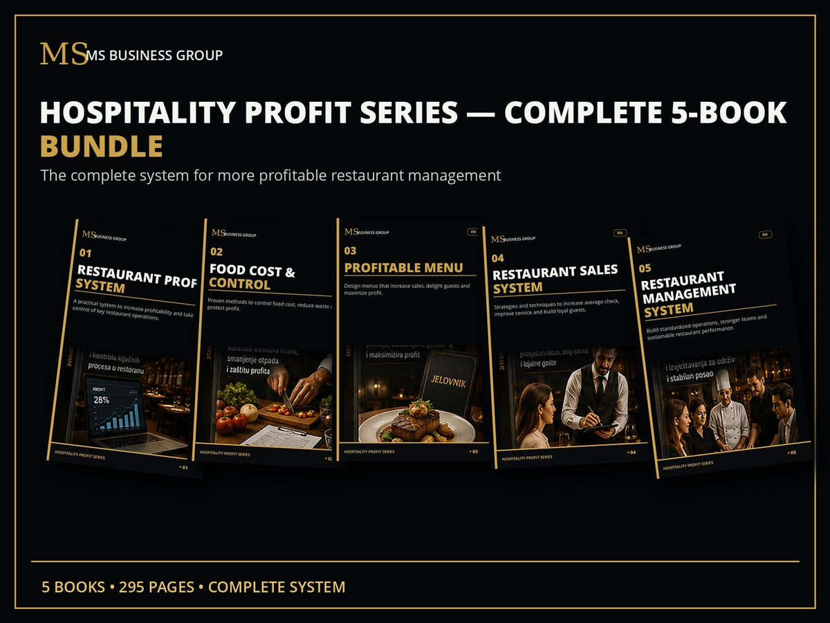 Hospitality Profit Series — Complete 5-Book Bundle — EN